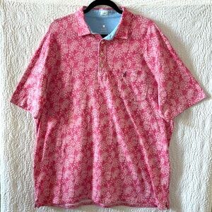 Johnnie-O Hangin' Out Collar Short Sleeve Polo Shirt